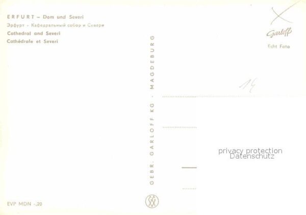 Erfurt Dom Severi Grüne Apotheke – Bild 2