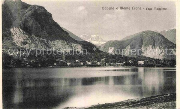 Baveno e Monte Leone Alpenpanorama