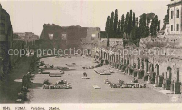 Roma Rom Palatino Stadio Ruinen antike Stätte