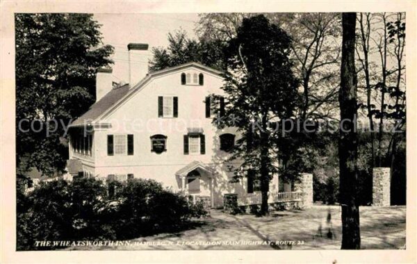 Hamburg New Jersey The Wheatsworth Inn The Governor Haines
