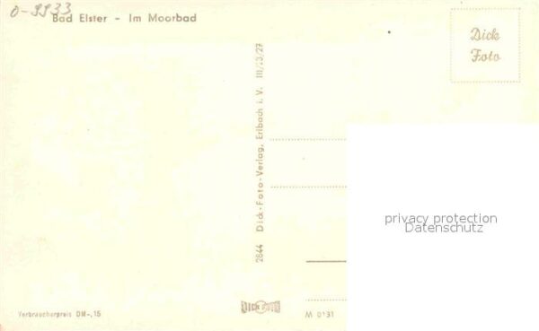 Bad Elster Moorbad Kuranwendung – Bild 2