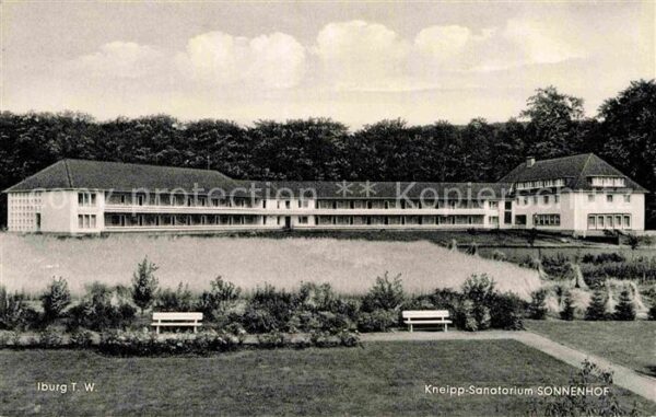 Iburg Teutoburger Wald Kneipp Sanatorium Sonnenhof