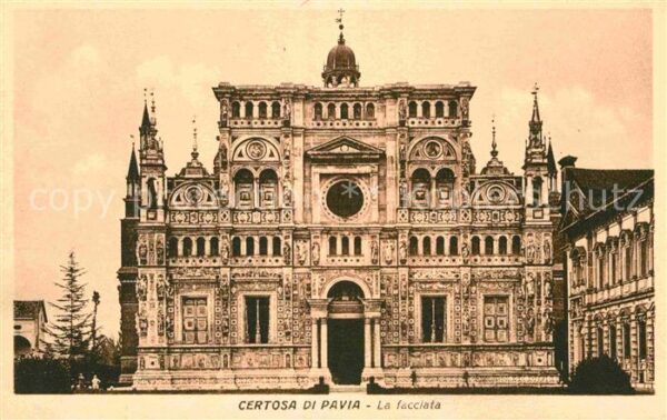 Pavia Certos di Pavia La facciata Kartäuser K