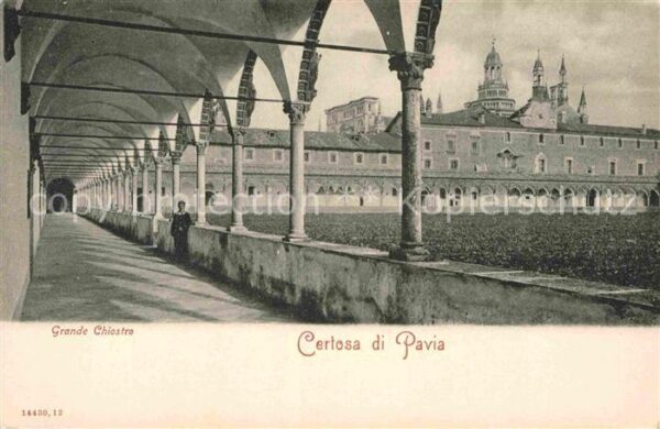 Pavia Certosa di Pavia Grande Chiostro Kloste