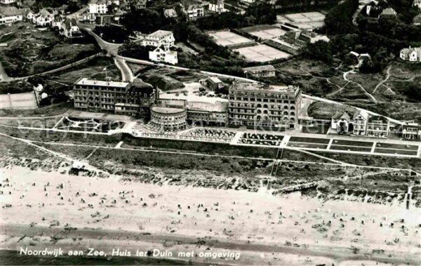 Noordwijk aan Zee  Huis ter Duin met omgeving Luchtfoto