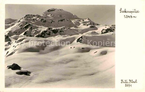Achenkirch Seekarspitze im Winter Gebirgspanorama