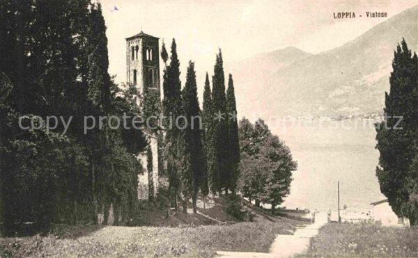 Loppia Vialone Chiesa Comer See