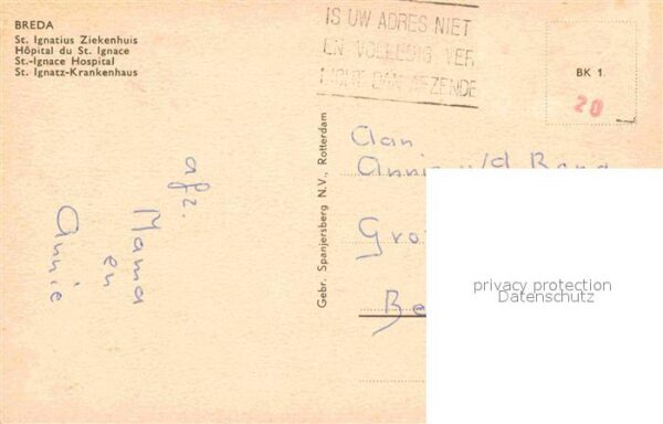 Breda Noord-Brabant St Ignatius Ziekenhuis Krankenhaus – Bild 2