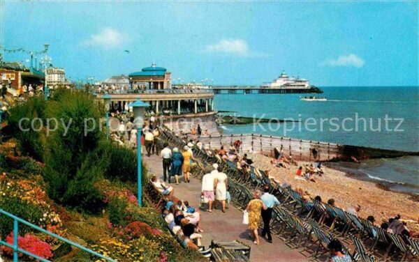 Eastbourne Sussex The Bandstand and Pier
