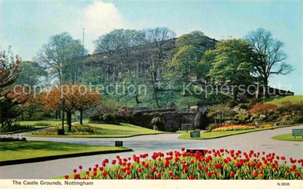Nottingham UK Castle Grounds