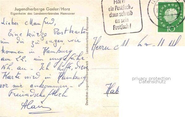 Goslar Brusttuch Historisches Gebäude Fachwerk – Bild 2