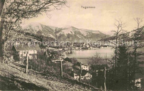 Tegernsee Panorama Alpen