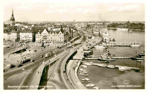 Stockholm Utsikt fran Katarinahissen