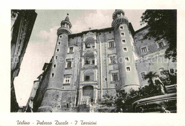 Urbino Palazzo Ducale I Torricini Herzoglicher