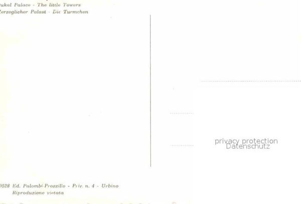 Urbino Palazzo Ducale I Torricini Herzoglicher – Bild 2