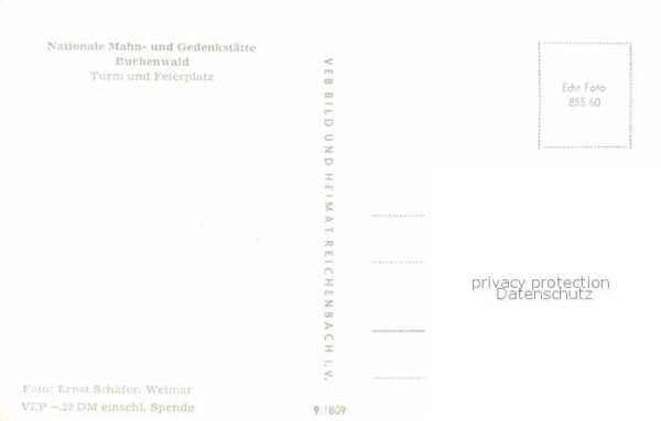 Buchenwald Weimar Nationale Mahn und Gedenkstätte Turm Fe – Bild 2
