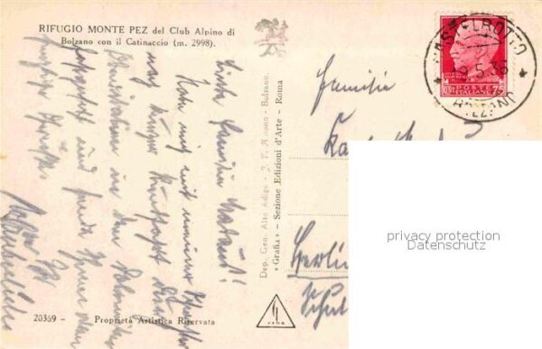 Schlernhaus Rifugio Monte Pez con il Catinaccio Dol – Bild 2