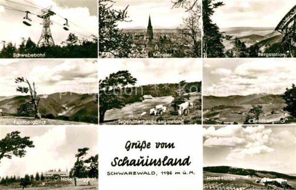 Schauinsland Schwebebahn Feldberg Schwarzwald Hotel