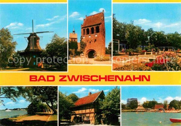 Bad Zwischenahn Windmühle Kirche Glockenturm Uferpromen