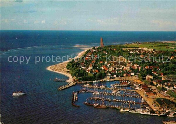 Laboe Hafen Marine Ehrenmal Fliegeraufnahme