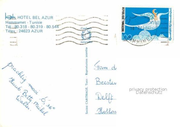 Hammamet Hotel Bel Azur Fliegeraufnahme – Bild 2