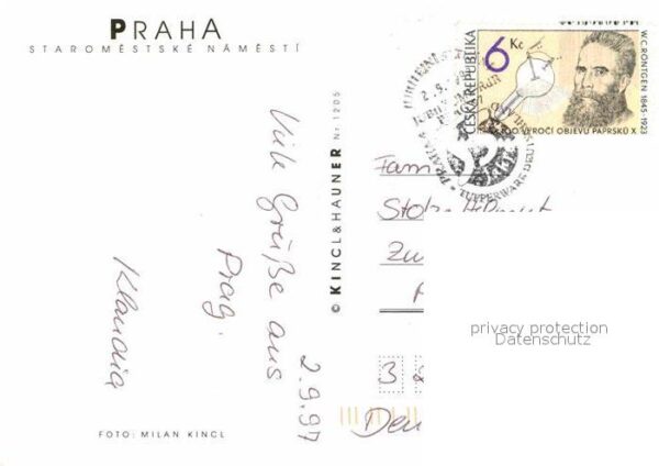 Praha Prahy Prague Staromestske Namesti Altstädter Ring Ra – Bild 2