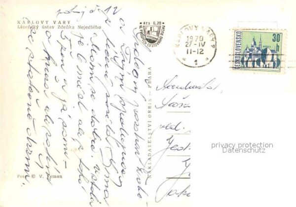 Karlovy Vary Lazensky ustav Zdenka Nejedleho – Bild 2