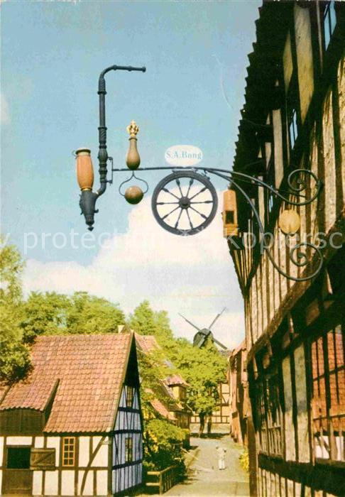 Arhus Den Gamle By Die Alte Stadt Türschild