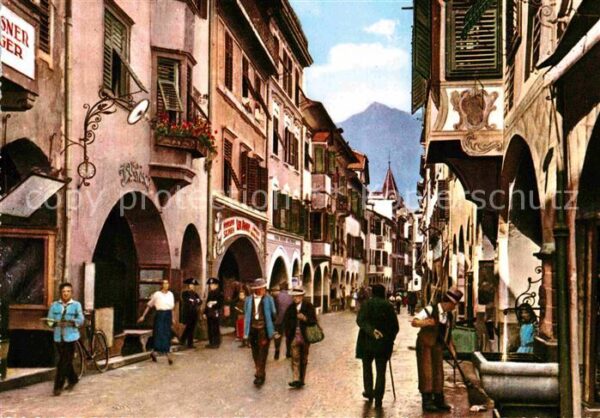Merano Meran Portici Laubengasse