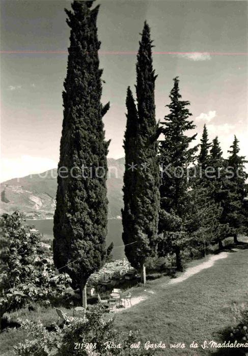Riva del Garda vista da Santa Maddalena Gardasee