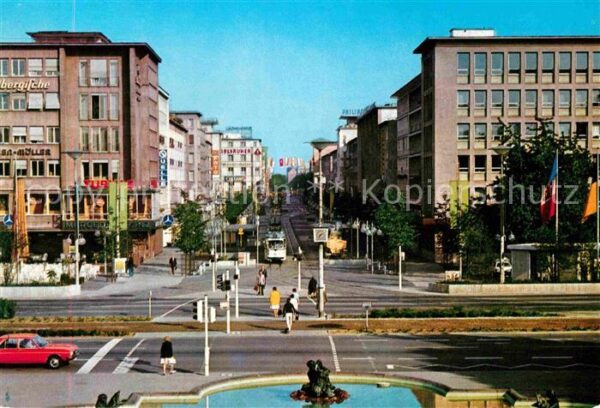 Mannheim Blick auf die Planken