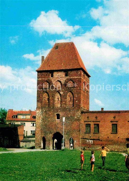 Malbork Brama Garncarska Tor Stadtmauer