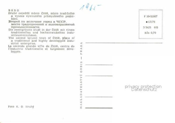 Brno Bruenn Stadtpanorama – Bild 2