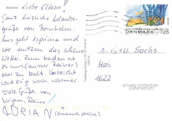 Bornholm Landkarte – Bild 2