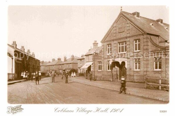 Cobham Village Hall 1904 Repro Francis Frith C