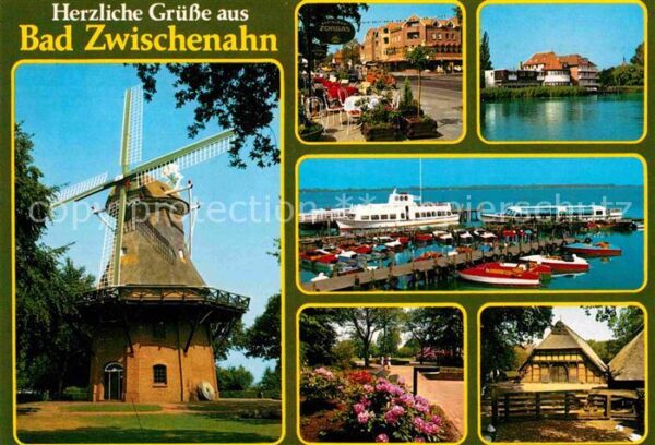 Bad Zwischenahn Windmühle Strassencafe Hafen Zwischenah