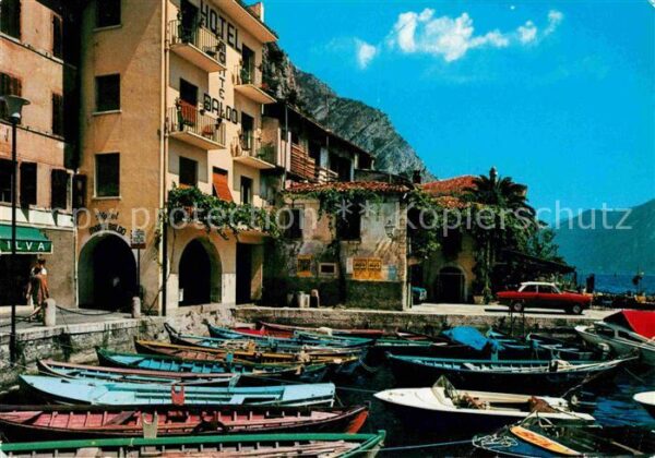 Limone sul Garda Il vecchio porticciolo Alter Kleiner Ha