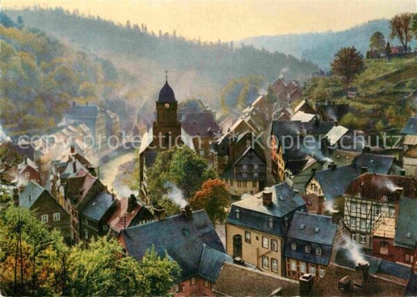 Monschau im Morgengrauen