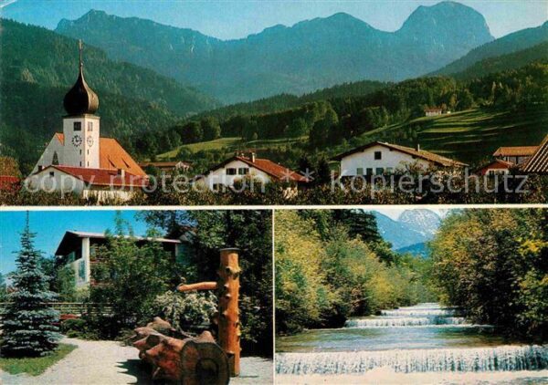 Bad Feilnbach am Fusse des Wendelstein Bayerische Alp