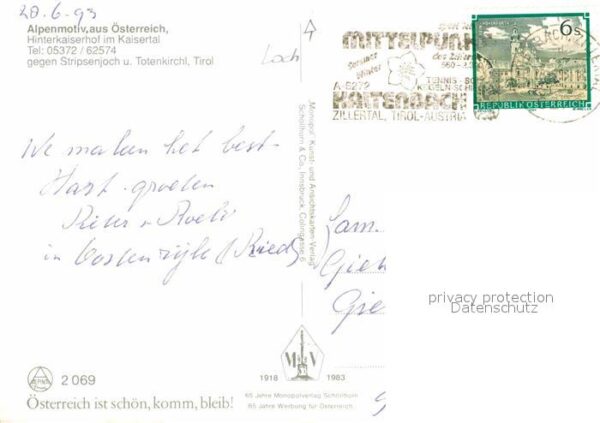 Ebbs Alpenmotiv Bergbauernhof Hinterkaiserho – Bild 2