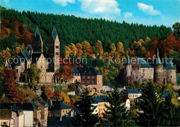 Clervaux Eglise paroissiale et Chateau fort
