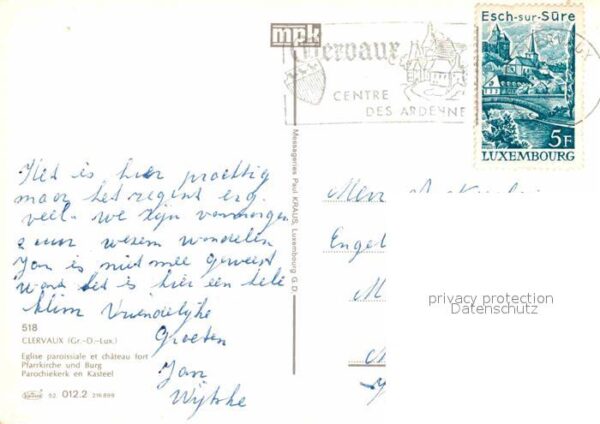 Clervaux Eglise paroissiale et Chateau fort – Bild 2