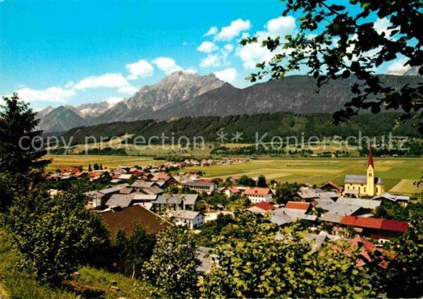 Kolsass und Weer Blick gegen Bettelwurf Karwend