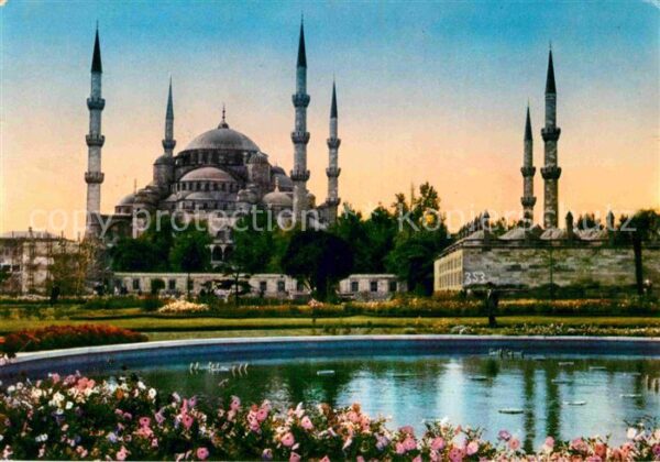 Istanbul Constantinopel Sultanahmet Camii Sultan Ahmet Moschee