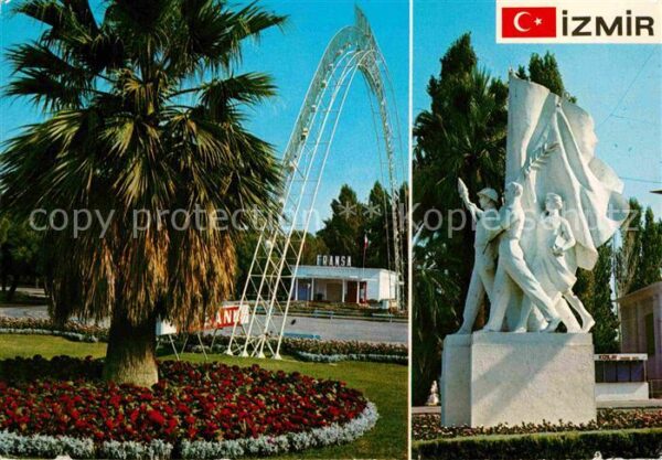 Izmir Egenin Incisi Fuar'dan iki görünüs Palm