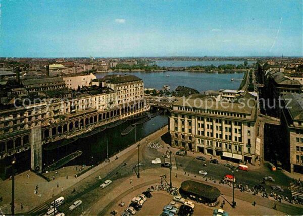 Hamburg Die drei Alsterbecken