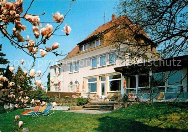 Badenweiler Kursanatorium Rheingold Baumblüte
