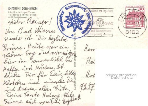 Bad Wiessee Berghotel Sonnenbichl – Bild 2