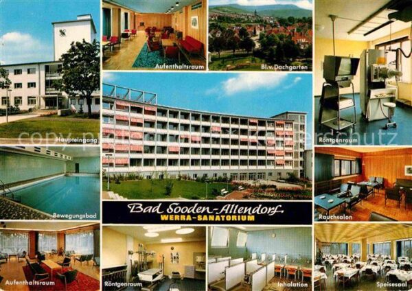Bad Sooden-Allendorf Werra Sanatorium Innenansichten