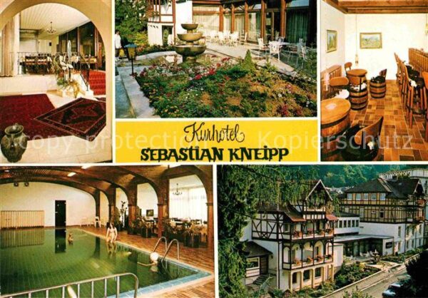 Bad Sooden-Allendorf Kurhotel Kneipp Terrasse Hallenbad